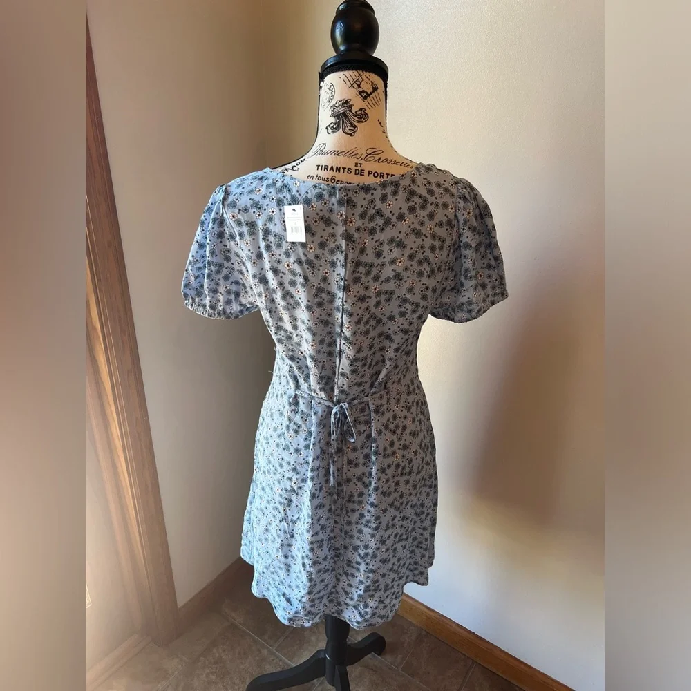 NWT Cotton on essential tie back mini tea dress - Picture 3 of 11